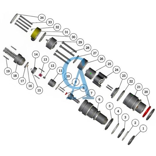 Inyector HEUI C7 REMAN